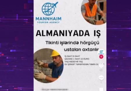 Xaricdə işə düzəlmə adı ilə aldandılar – VİDEO
